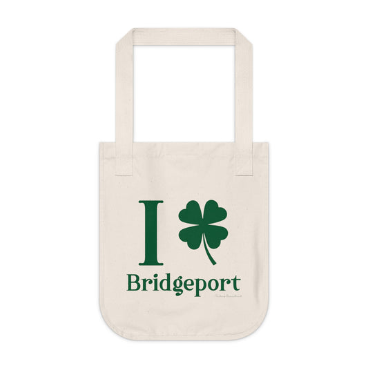 I Clover Bridgeport Organic Canvas Tote Bag