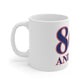 860 Andover Red, White & Blue Mug 11oz