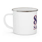 860 Salem Red, White & Blue Enamel Camping Mug