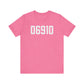 06910 Stamford CT Zip Code Unisex Jersey Short Sleeve T-Shirt