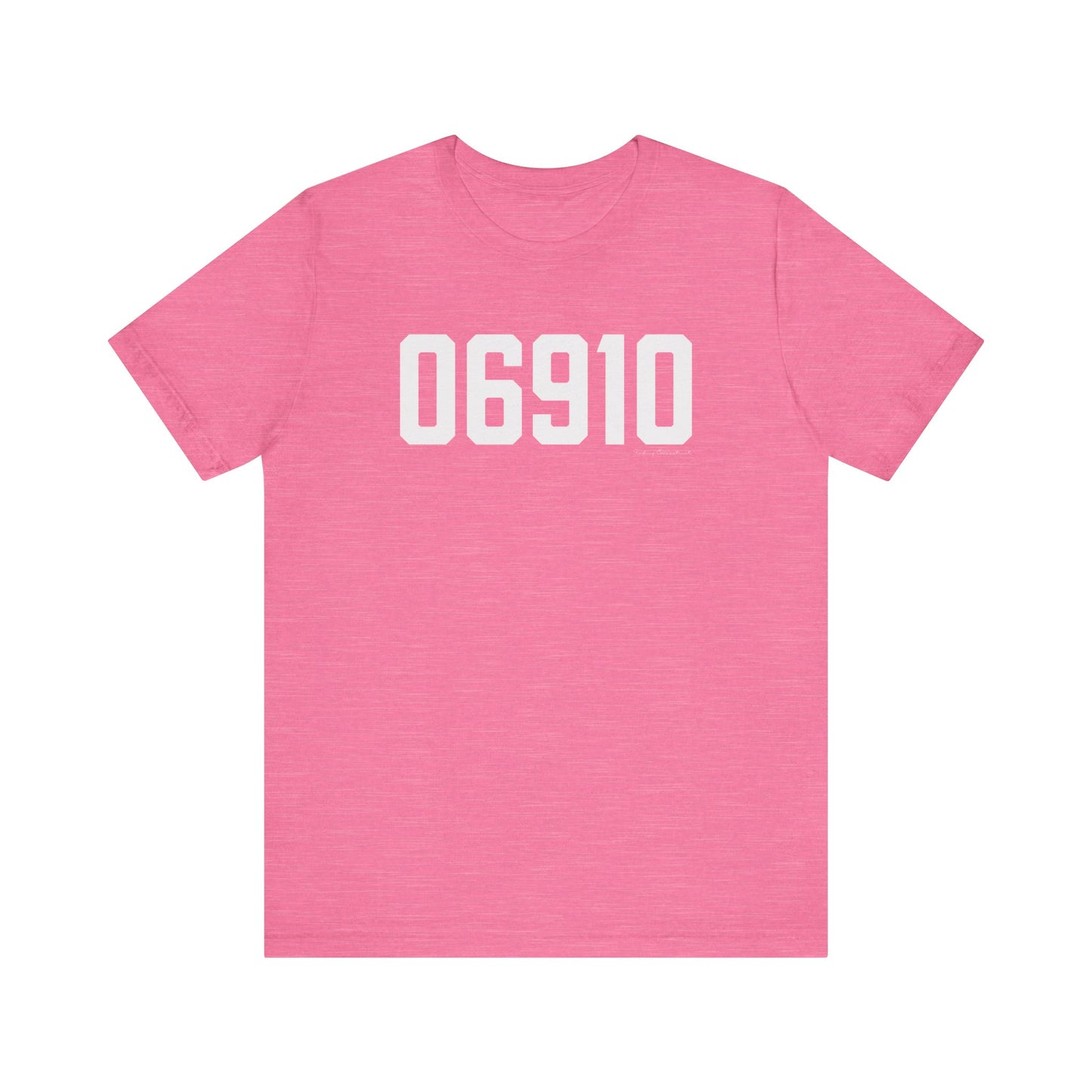 06910 Stamford CT Zip Code Unisex Jersey Short Sleeve T-Shirt