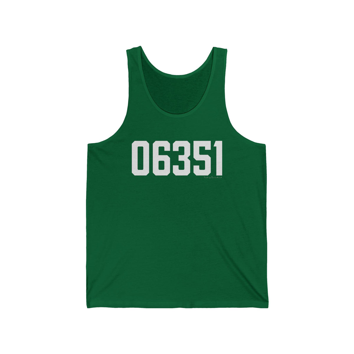 06351 Griswold CT Zip Code Unisex Jersey Tank Top
