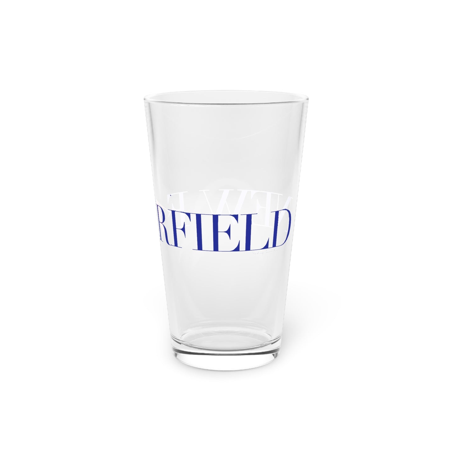41 Tilt New Fairfield Pint Glass, 16oz