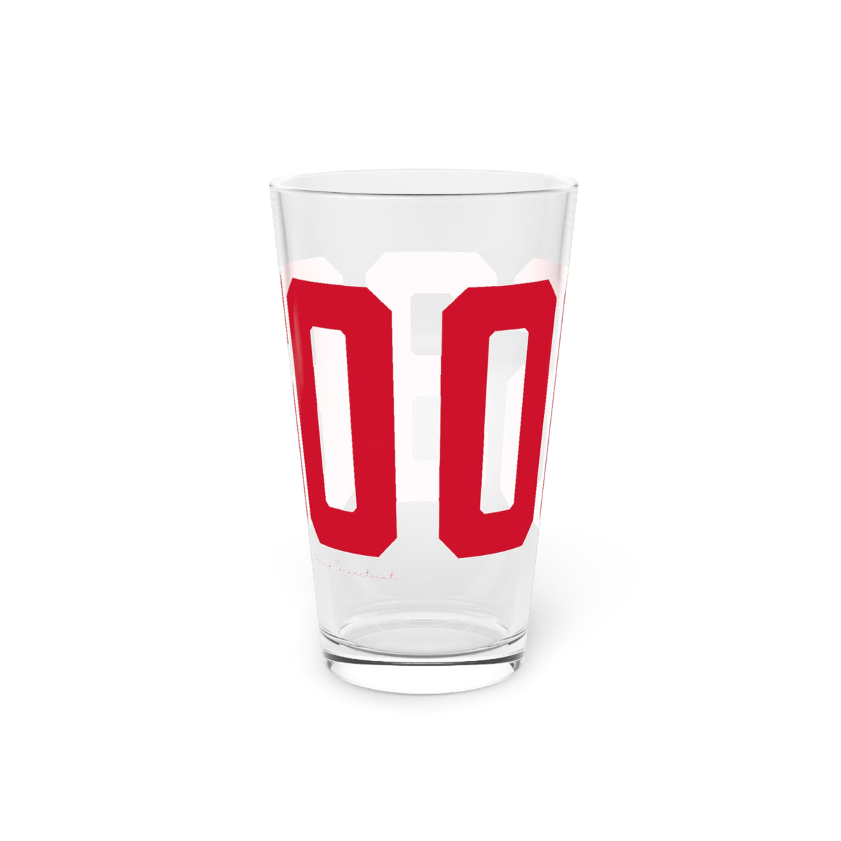 06360 Norwich Connecticut Zip Code Pint Glass, 16oz