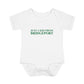 Just a kid from Bridgeport Infant Baby Rib Bodysuit