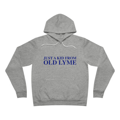 Just a kid from Old Lyme Unisex Sponge Fleece Pullover Hoodie