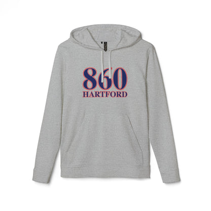 860 Hartford Red White & Blue adidas Unisex Fleece Hoodie