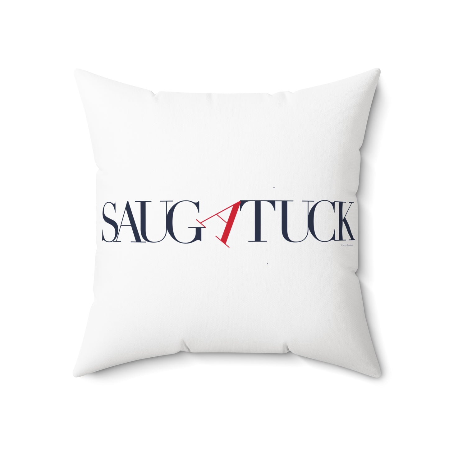 41 Tilt Saugatuck Spun Polyester Square Pillow
