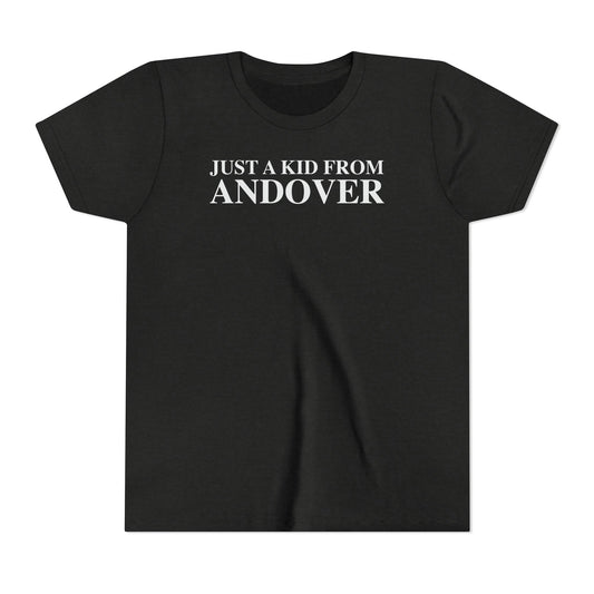 Just a kid from Andover Youth Short Sleeve T-Shirt