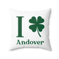 I Clover Andover Spun Polyester Square Pillow
