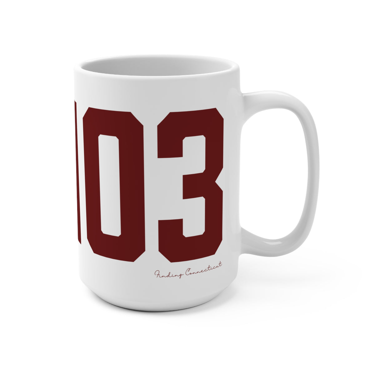 06403 Beacon Falls Connecticut Zip Code Mug 15oz