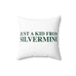I Really Really Miss Silvermine Spun Polyester Square Pillow