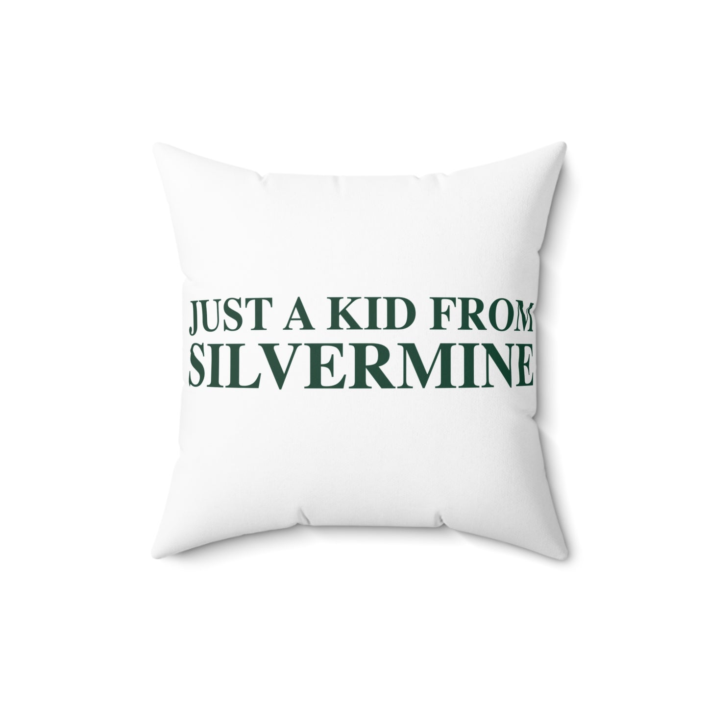 I Really Really Miss Silvermine Spun Polyester Square Pillow