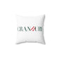 41 Tilt Cranbury Spun Polyester Square Pillow