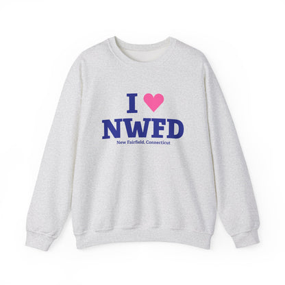 I Heart NWFD Unisex Heavy Blend™ Crewneck Sweatshirt