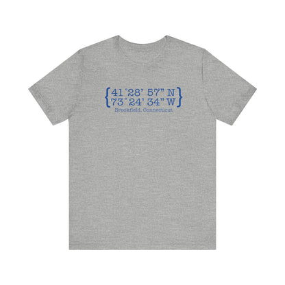 Brookfield Coordinates Unisex Jersey Short Sleeve T-Shirt