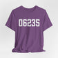 06235 Chaplin CT Zip Code Unisex Jersey Short Sleeve T-Shirt