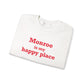 Monroe Is My Happy Place Unisex Heavy Blend™ Crewneck Sweatshirt