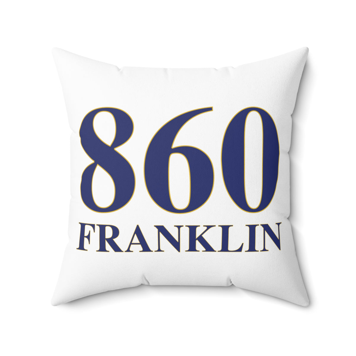 860 Franklin Spun Polyester Square Pillow