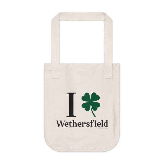 I Clover Wethersfield Organic Canvas Tote Bag