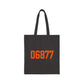 06877 Ridgefield Connecticut Zip Code Cotton Canvas Tote Bag