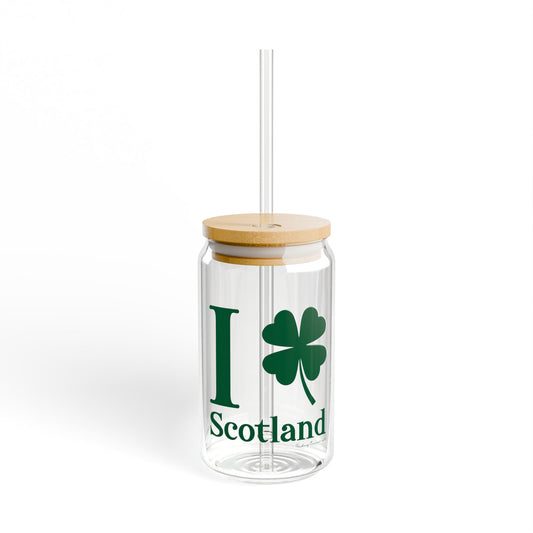 I Clover Scotland Sipper Glass, 16oz
