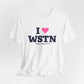 I Heart WSTN Unisex Jersey Short Sleeve T-Shirt