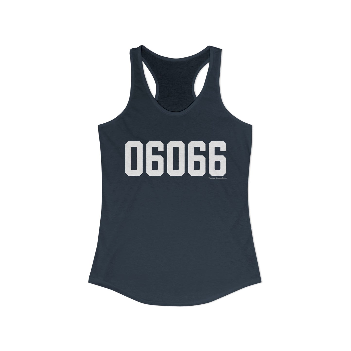 06066 Vernon CT Zip Code Women's Ideal Racerback Tank Top