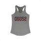 06052 New Britain Connecticut Zip Code Women's Ideal Racerback Tank Top
