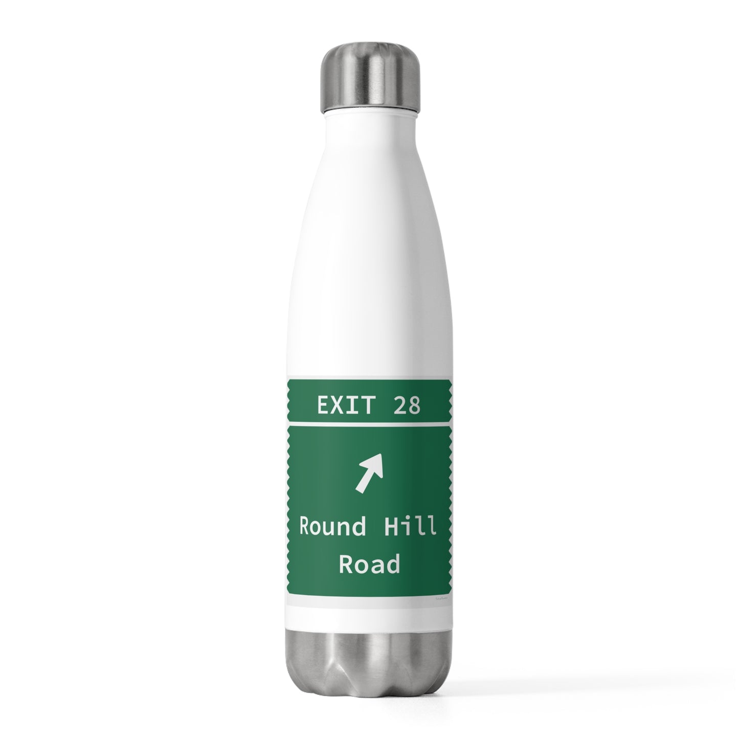 Vintage Merritt Parkway Exit 28 Sign 20oz Insulated Bottle