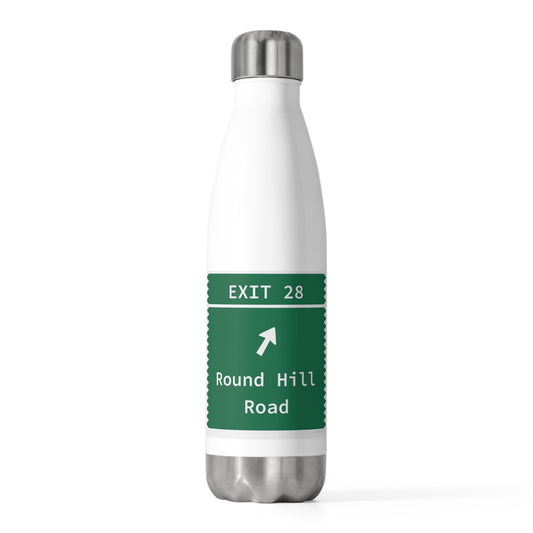 Vintage Merritt Parkway Exit 28 Sign 20oz Insulated Bottle