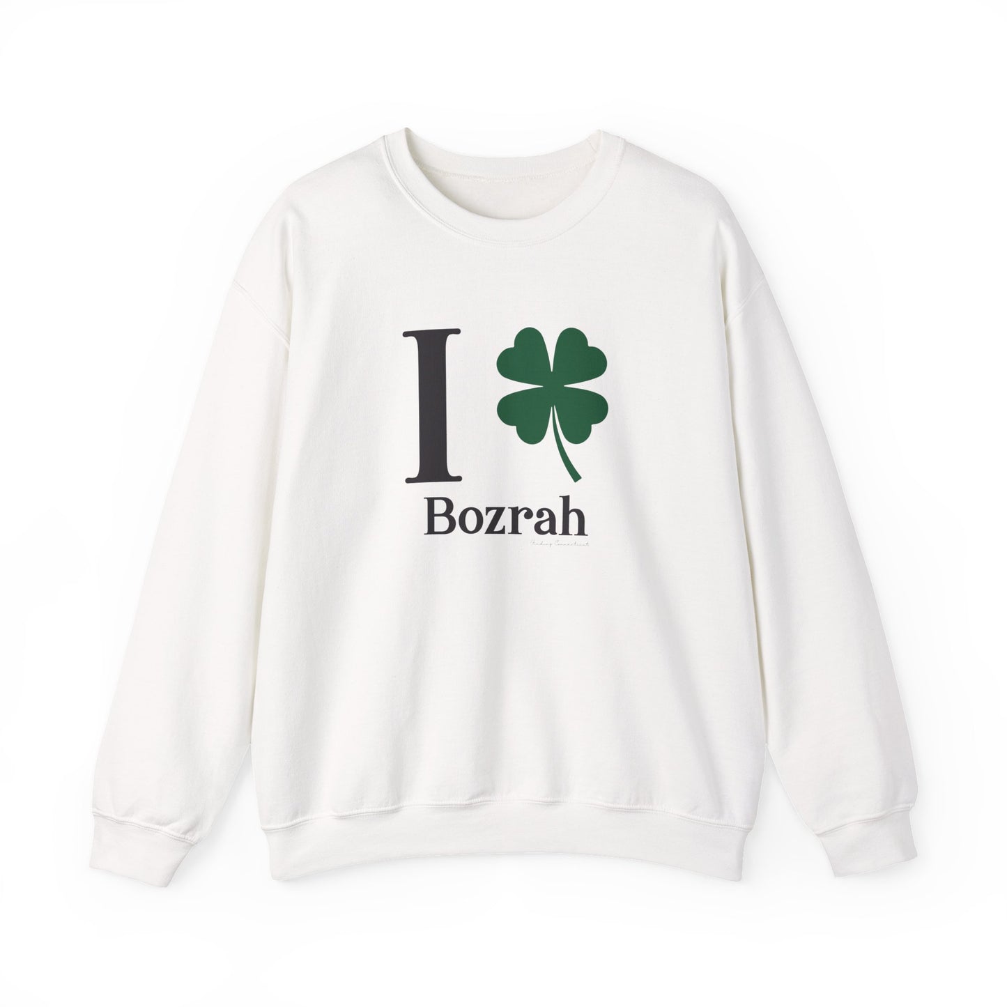 I Clover Bozrah Unisex Heavy Blend™ Crewneck Sweatshirt