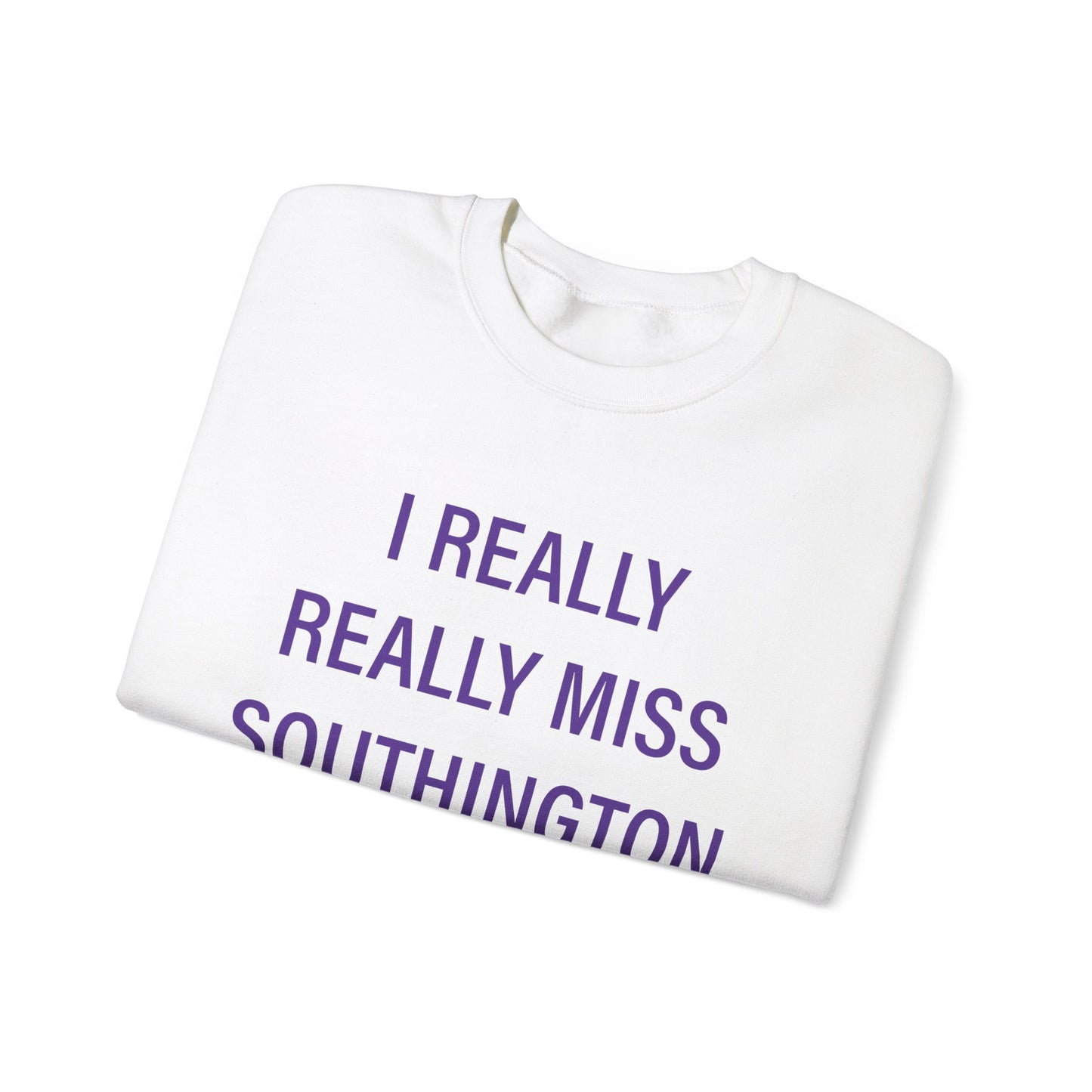 I Really Really Miss Southington Unisex Heavy Blend™ Crewneck Sweatshirt