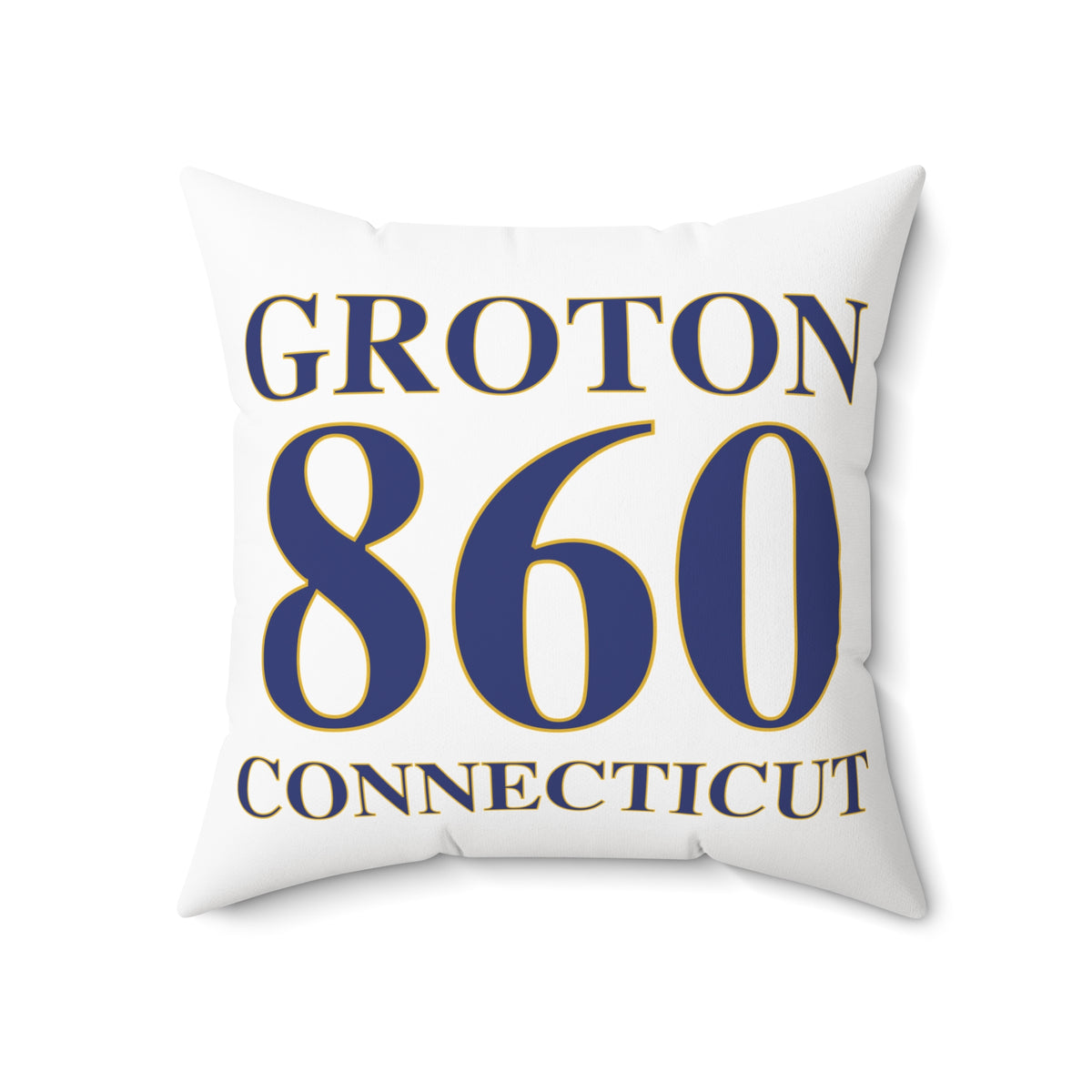 Groton 860 Connecticut Spun Polyester Square Pillow