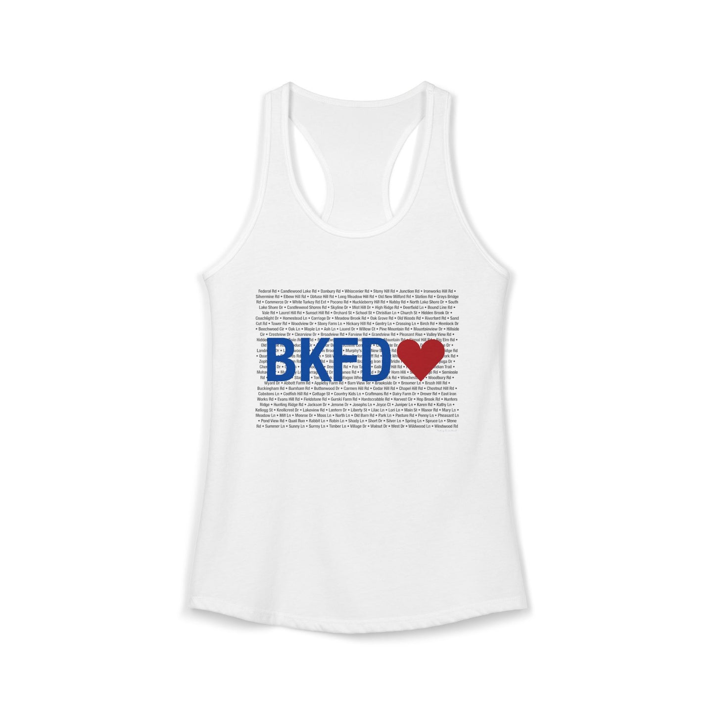 Brookfield Love Women's Ideal Racerback Tank Top