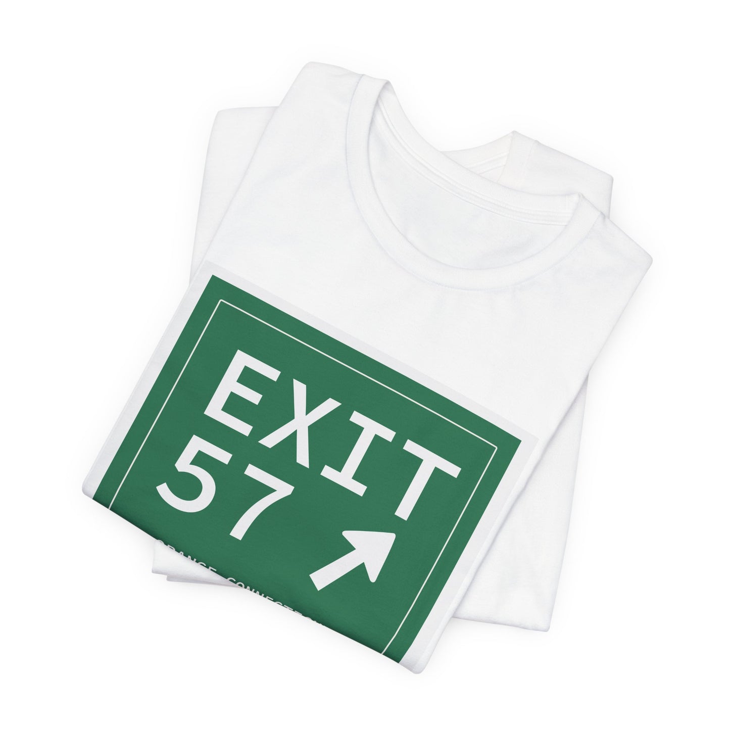 Vintage Exit 57 WCP Sign Unisex Jersey Short Sleeve T-Shirt