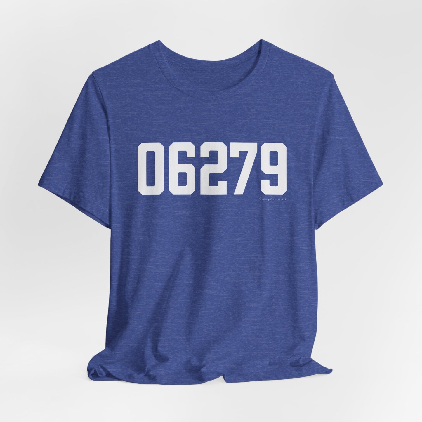 06279 Willington CT Zip Code Unisex Jersey Short Sleeve T-Shirt