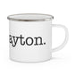I Heart Rowayton. Enamel Camping Mug