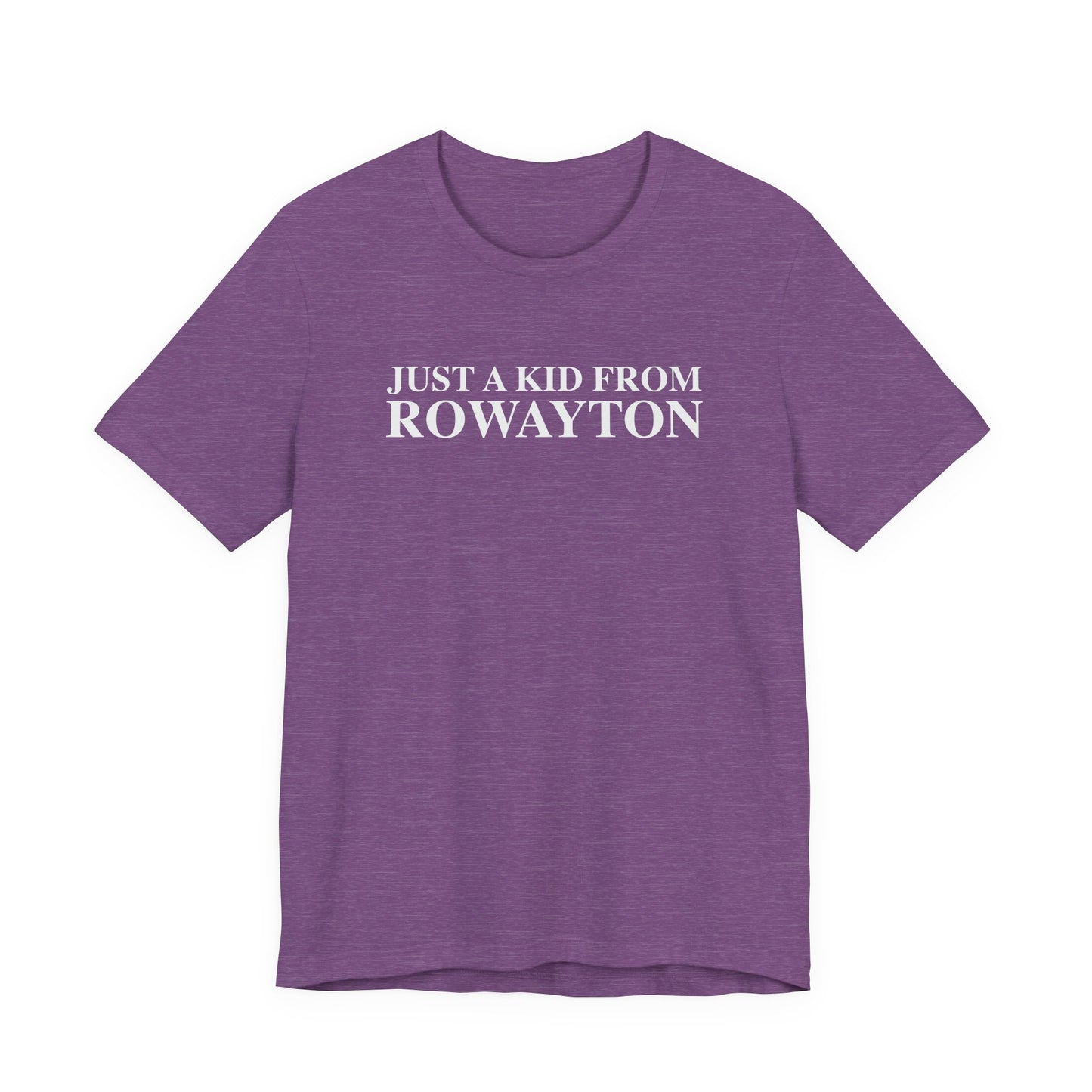 Just a kid from Rowayton Unisex Jersey Short Sleeve T-Shirt