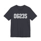 06235 Chaplin CT Zip Code Unisex Jersey Short Sleeve T-Shirt