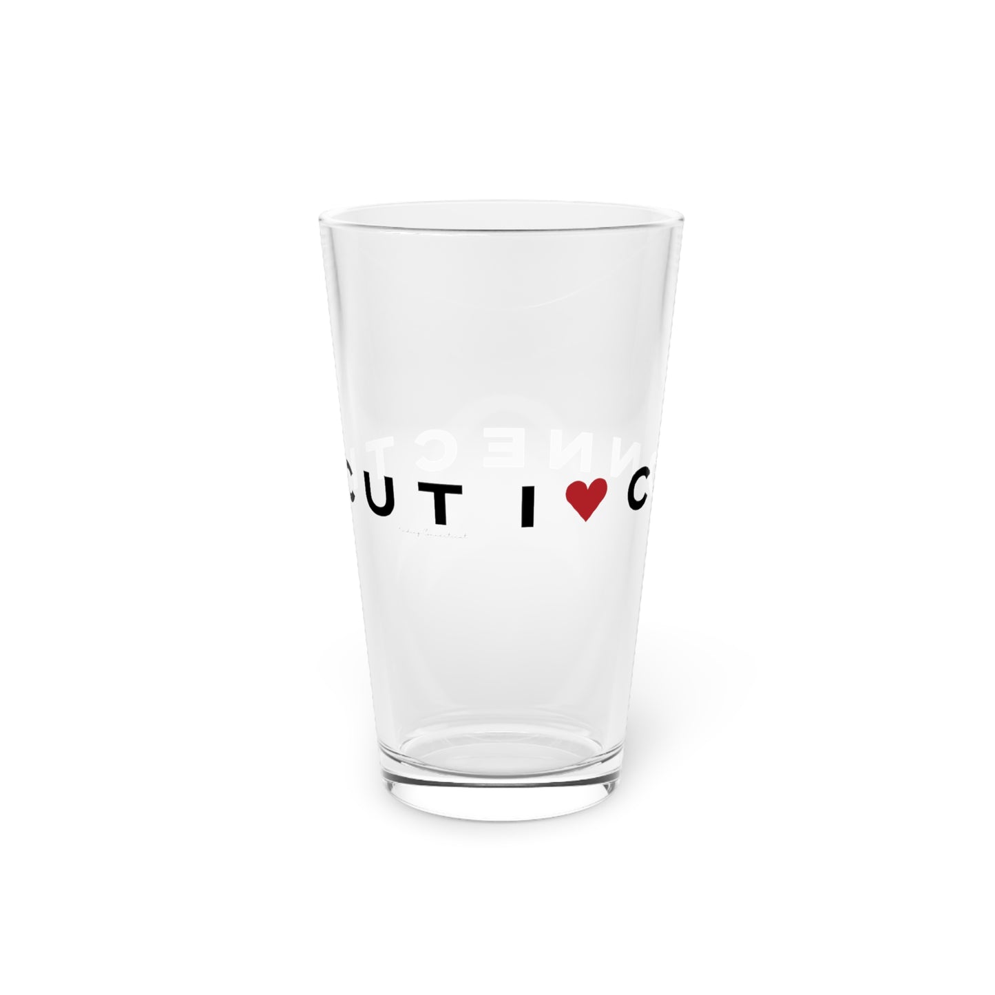 Connecticut Vision Pint Glass, 16oz