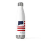 Bethel Connecticut Flag 20oz Insulated Bottle
