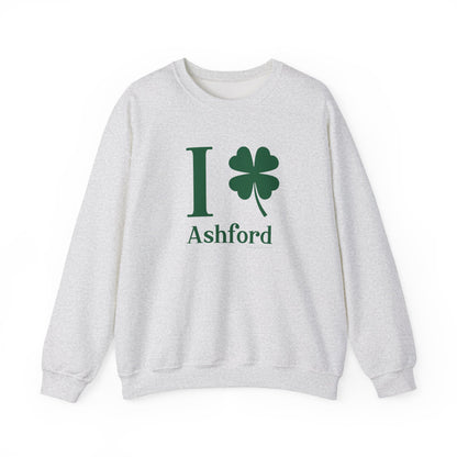 I Clover Ashford Unisex Heavy Blend™ Crewneck Sweatshirt