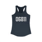 06811 Danbury CT Zip Code Women's Ideal Racerback Tank Top