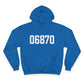 06870 - Greenwich CT Zip Code Champion Hoodie