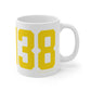 06438 Haddam Connecticut Zip Code Mug 11oz