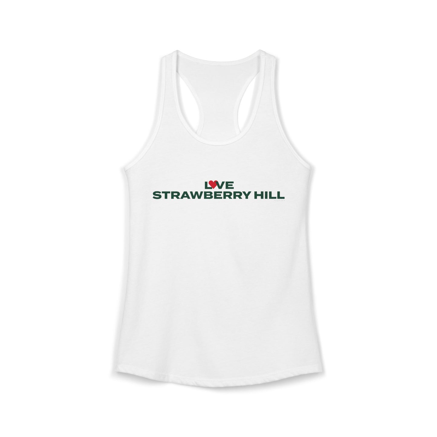 Love Strawberry Hill Women's Ideal Racerback Tank Top