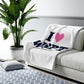 I Heart WSPT Sherpa Fleece Blanket