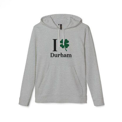 I Clover Durham adidas® Unisex Fleece Hoodie