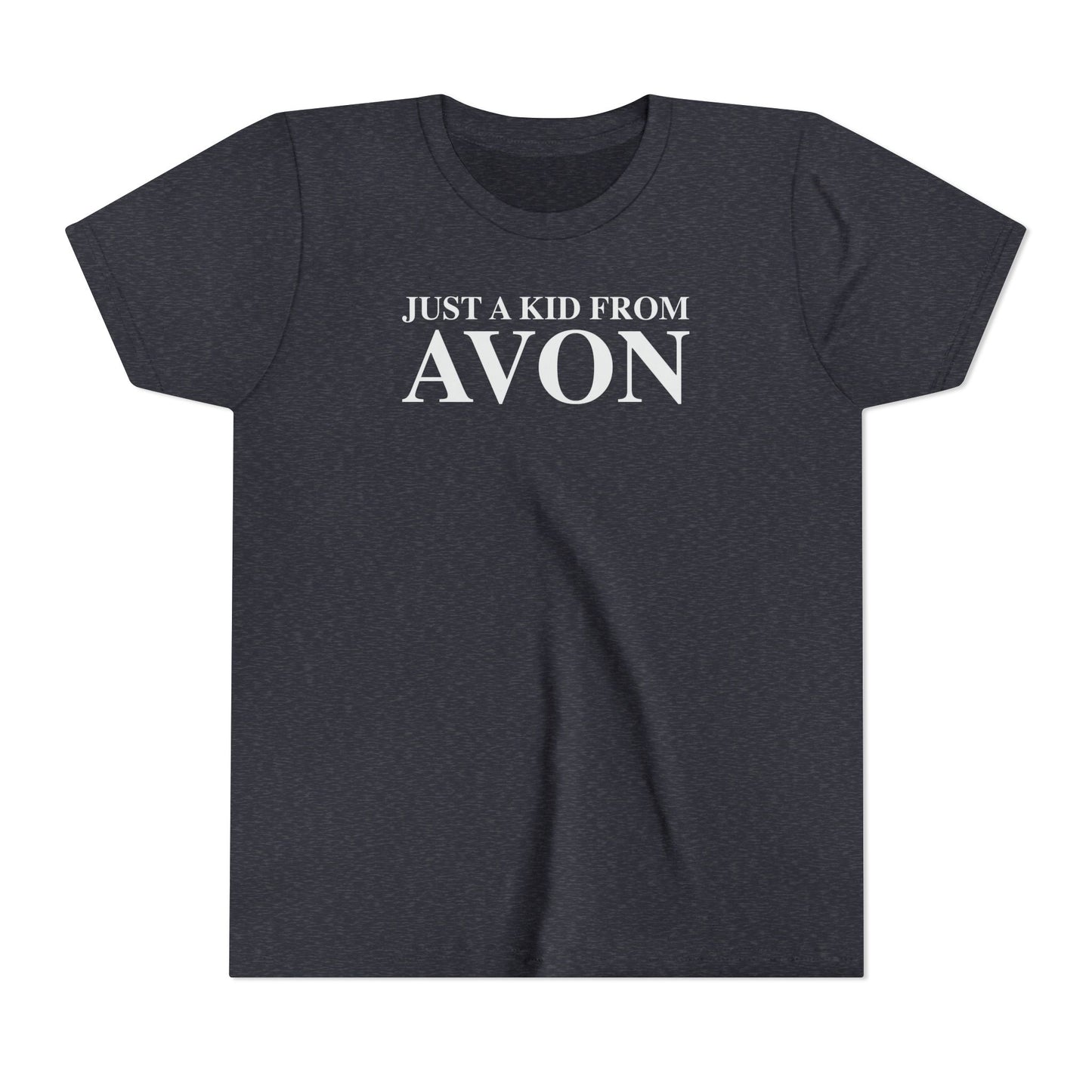 Just a kid from Avon Youth Short Sleeve T-Shirt